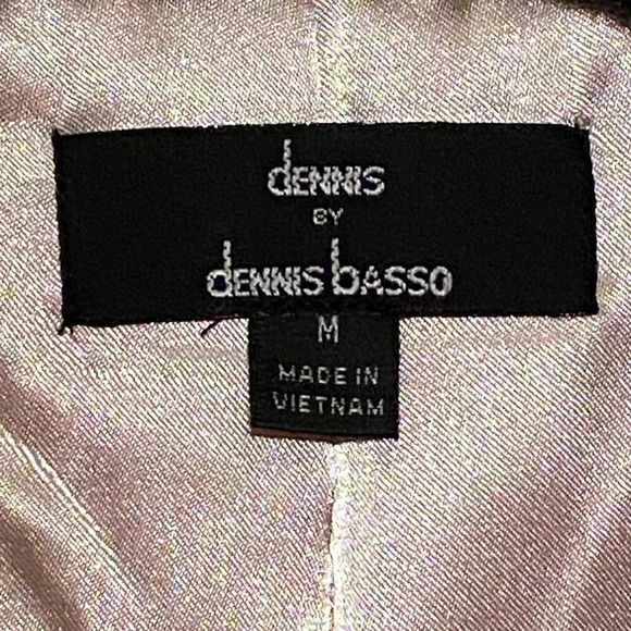Dennis by Dennis Basso Cream Toggle Coat Faux Fur Collar and Trim Womens Size M - Picture 5 of 11